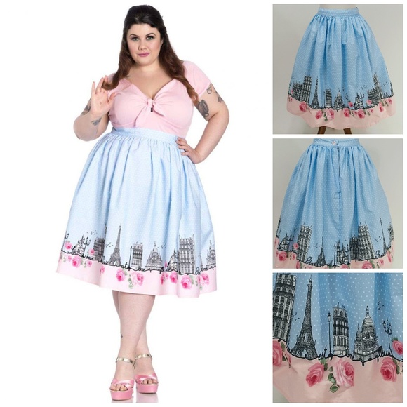 Hell Bunny Dresses & Skirts - NWT Hell Bunny Paris Skirt